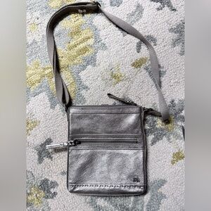 The Sak rusty silver crossbody